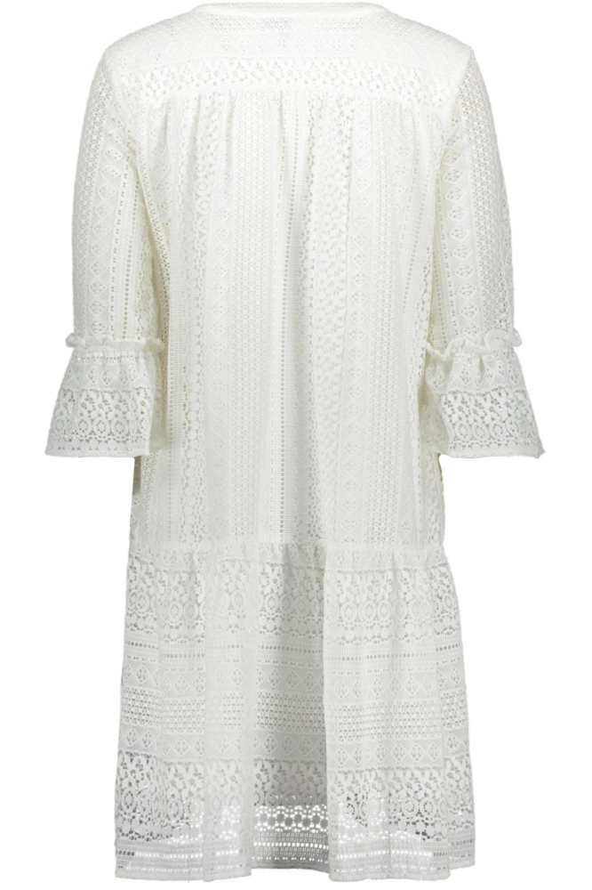 VMHONEY LACE 3/4 V-NECK TUNIC WVN G 10275875 SNOW WHITE